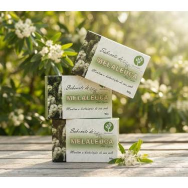 Imagem de Kit com 3 Sabonete de MELALEUCA TEA TREE em Barra 90g