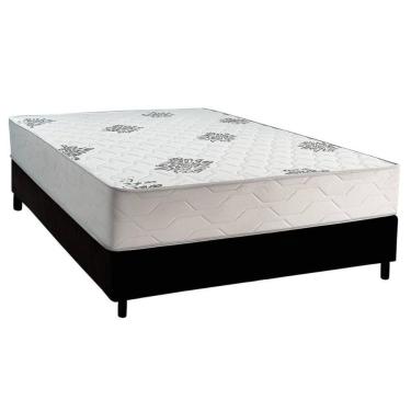 Imagem de Cama Box Casal + Colchão Ortopédico Inovaflex Comfort 138x188