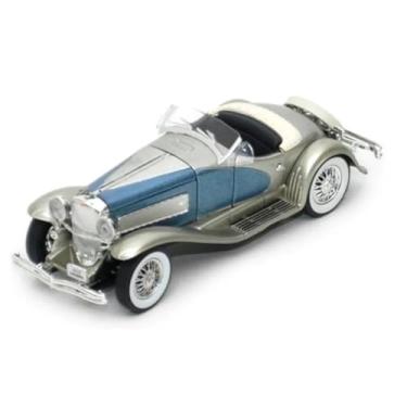 Imagem de 1935 Duesenberg SSJ Blue/Silver 1/32 Diecast Model Car by Signature Models