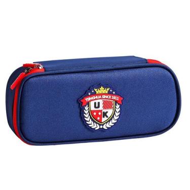 Imagem de Estojo de lápis de grande capacidade para crianças, estilo britânico -