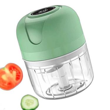 Imagem de Mini Processador Elétrico Recarregável Alimentos Precisão - Bellator