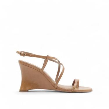 Imagem de Sandália Anabela Concept - DI VALENTINI, Caramelo, 36