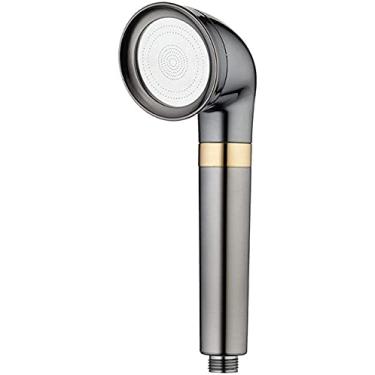 Imagem de YYBOES Chuveiro cabeça de chuveiro filtro de chuveiro elétrico cabeça de chuveiro chuveiro de alta pressão para aumentar a pressão Abs filtro de chuveiro grosso supercarregador universal chuveiro H