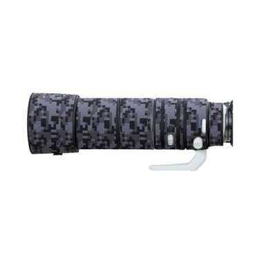 Imagem de Capa de lente para Canon RF 200-800 mm F/6.3-9 é capa de proteção de lente de câmera camuflada (cor #camuflagem digital - à prova d'água) capa de chuva