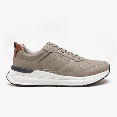 Imagem de Tênis Denim Brad Ultra Light Masculino Democrata - Cinza , 40