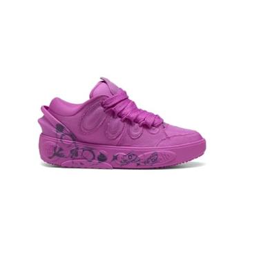 Imagem de PUMA Tênis masculino Lafrance Butterfly com cadarço casual - roxo, Magenta puro/ultra violeta, 43