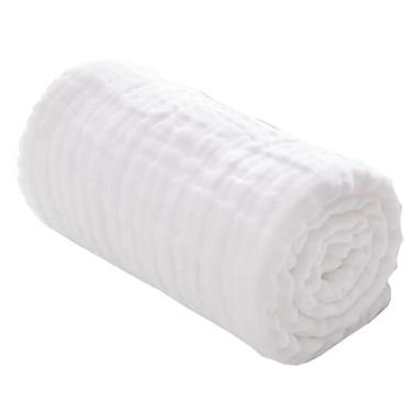 Imagem de Toalhas de banho de algodão, banco de musselina super macio, toalhas de banho de luxo para banheiro, 106 x 105 centímetros