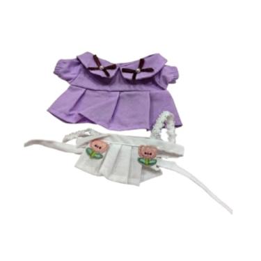 Imagem de Generic Vestido de empregada doméstica de pelúcia, adereços para fotos faça você mesmo, uniforme da moda, faça suas próprias bonecas para bonecas de pato de, Tolet