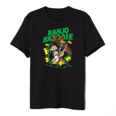 Imagem de Camiseta Banjo Kazooie Nerd Geek Algodão Masculina Feminina, Preto, G