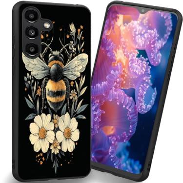 Imagem de RUUHLJLET Projetada para Samsung Galaxy S26 Plus de 6,7 polegadas, capa fosca macia oferece proteção total (abelha floral)
