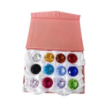 Imagem de Peso De Papel Em Cristal Gigante, Ornamento De Vidro Para Decoração De