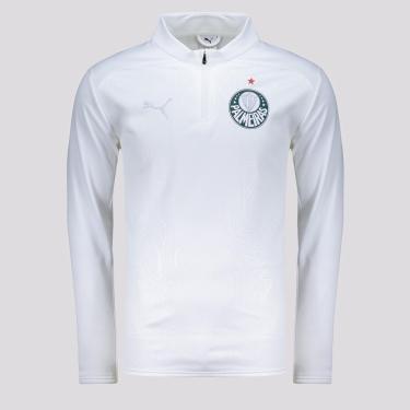 Imagem de Blusão Puma Palmeiras Treino 2025 Branco-Masculino
