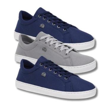 Imagem de Kit 3 Tênis Masculino Casual Ultra Confortável e Resistente - Bless Ac