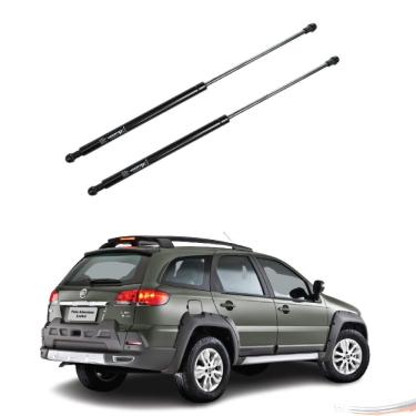 Imagem de Par Amortecedor Do Porta-malas 52,6cm Palio Weekend Após 04