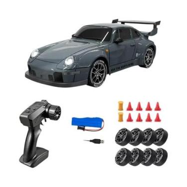 Imagem de Carro RC De Drift 4WD De Alta Velocidade 1/24, Veículo Elétrico De Con