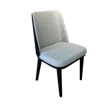 Imagem de Cadeira de Jantar Londres Revestida em Tecido Linho e material sintéti
