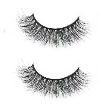 Imagem de Cílios postiços, extensões de cílios DIY, kit de extensão de cílios de qualidade profissional em casa, 2 conjuntos de cílios, cílios reutilizáveis. (Cílios postiços-007)