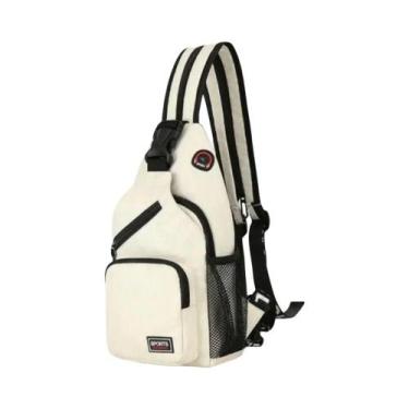 Imagem de Mochila Mensageiro Unissex Multifuncional Com Abertura Para Fone De Ou