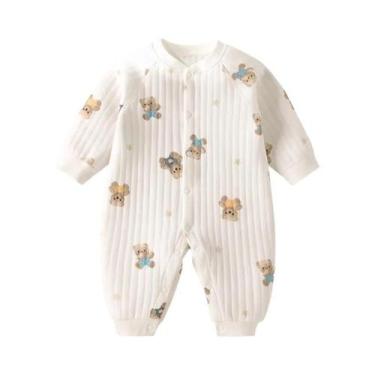 Imagem de Macacões Para Bebês Recém-Nascidos, Pijamas Quentes Para Meninos E Men