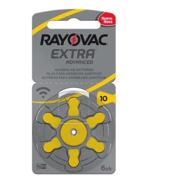 Imagem de Pilha  Auditiva 10 Rayovac Longa Duracção C/6 Un