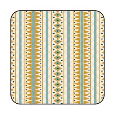 Imagem de Cobertor de piquenique Boho Orange impermeável ao ar livre 200x150cm -