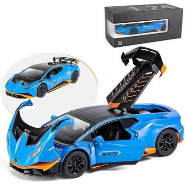 Imagem de Modelo de carro de fundição sob pressão de liga 1:24 para La - Gloome 