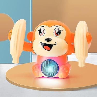 Imagem de Brinquedo de gorjeta Electric Tumbling Monkey Light Music Puzzle - Glo