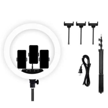 Imagem de Ring Light Led Grande Iluminador 45cm 18 Polegadas + Tripé