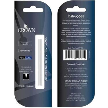Imagem de Carga crown p esferografica mini d1 c2 u nidades ca16005n, 3