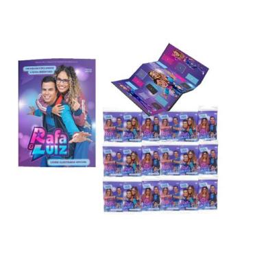 Imagem de Álbum + 50 Figurinhas Rafa E Luiz (10 Envelopes) E Pôster - Ediouro PI
