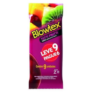 Imagem de Preservativo Blowtex Tutti Fruti Leve9 Pague6