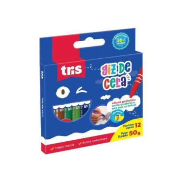 Imagem de Giz de Cera - Pré Escolar - Tris