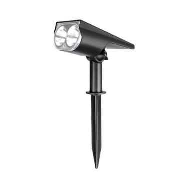 Imagem de Holofote Solar Ajustável 2/9LED, Lâmpada De Jardim IP65 À Prova d'Água