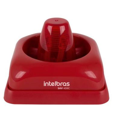 Imagem de Alarme de Incêndio Sinalizador Audiovisual Convencional 2 em 1 Intelbr
