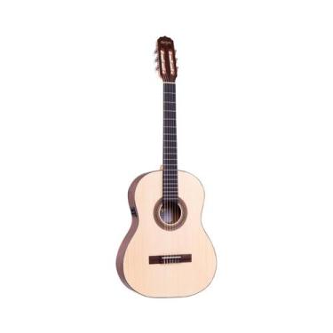 Imagem de Violão Eletroacústico Ativo Rozini RX210.FC2 Fishman Clássico , Natura