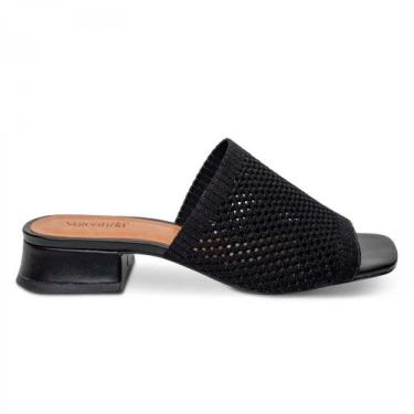 Imagem de Tamanco Camilla Valentina Flats 455058, Preto, 36