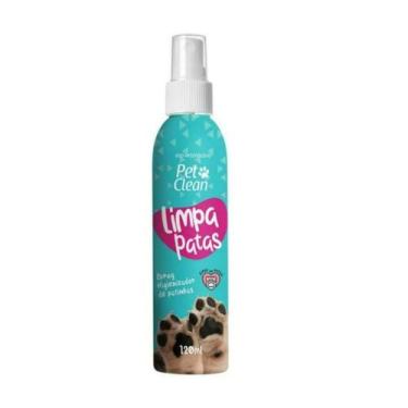 Imagem de Limpador De Patinhas Limpa Patas Cães Gatos Pet Clean 120ml - ENVIO IM