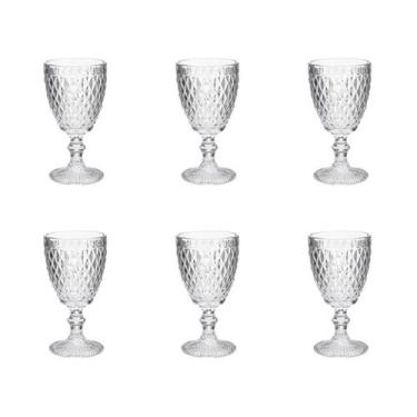 Imagem de Jogo taca vidro bico abacaxi cristal 310ml - UTILBAZAR