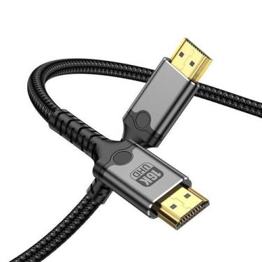 Imagem de Cabo HDMI DERSUR 2 m 80 Gbps HDMI 2.2