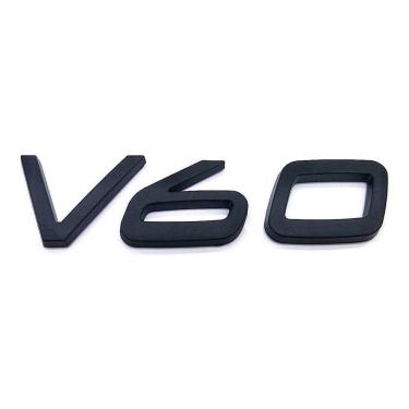 Imagem de Volvo Emblema Traseiro Tampa Mala Volvo V60 V 60 Preto