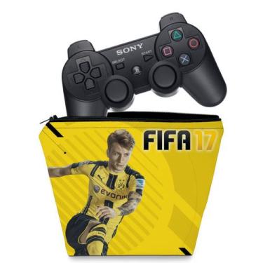 Imagem de Capa Compatível Ps3 Controle Case - Fifa 17 - Pop Arte Skins