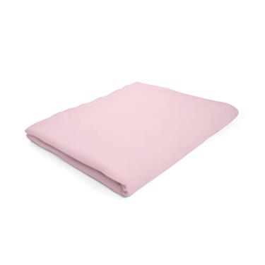 Imagem de Papi Lençol De Berço Desmontável Mami Bichus Liso Rosa 1.0Mx80Cm E 5Cm