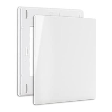 Imagem de Placa 4x4 Cego com Suporte Branco Infiniti Cor:Branco