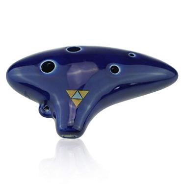 Imagem de OcarinaWind Ocarina Zelda de 6 furos de Zelda Ocarina of Time