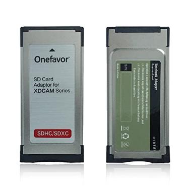 Imagem de onefavor Adaptador de cartão SXS para Sony SXS-1 EX1R EX280 SD SDHC SDXC adaptador para cartão de memória SXS ExpressCard para câmeras Sony XDCAM