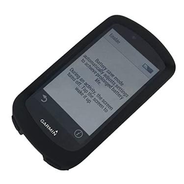 Imagem de Capa compatível com Garmin Edge 1030 - Capa protetora antiqueda de silicone para Garmin 1030 (preto)