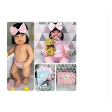 Boneca Bebê Reborn Silicone Realista Recem Nascido 13 Itens - Cegonha Reborn  Dolls - Bonecas - Magazine Luiza