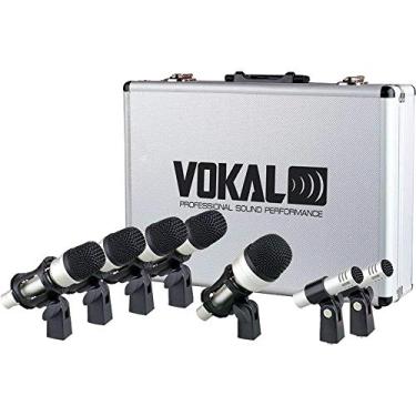 Imagem de Kit de Microfone para Bateria Com Phantom Power VOKAL