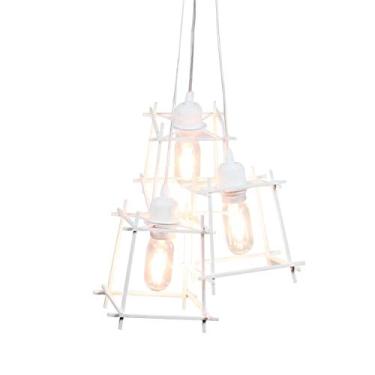 Imagem de Quality, QPD1285-BR, Pendente Metal, 40W, Branco