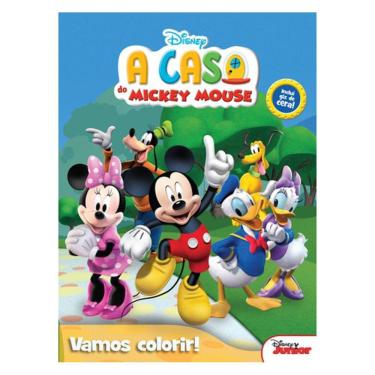 Imagem de Vamos Colorir - A Casa Do Mickey Mouse